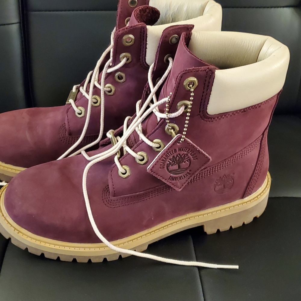 Timberland purple boots